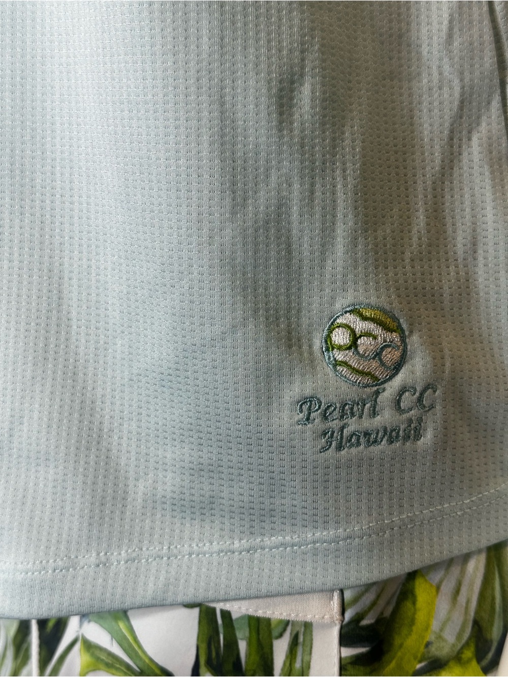 Sport Haley Light Blue Polo with Lime Trim - Picture 4 of 12